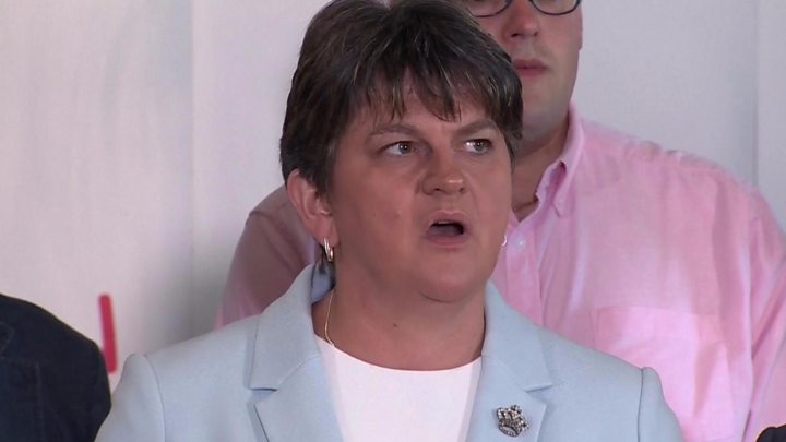 May to form 'government of certainty' with DUP backing