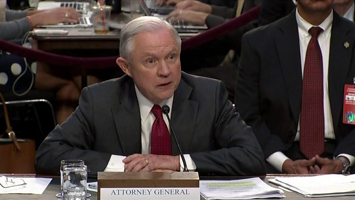 Jeff Sessions denies secret meeting with Russia envoy