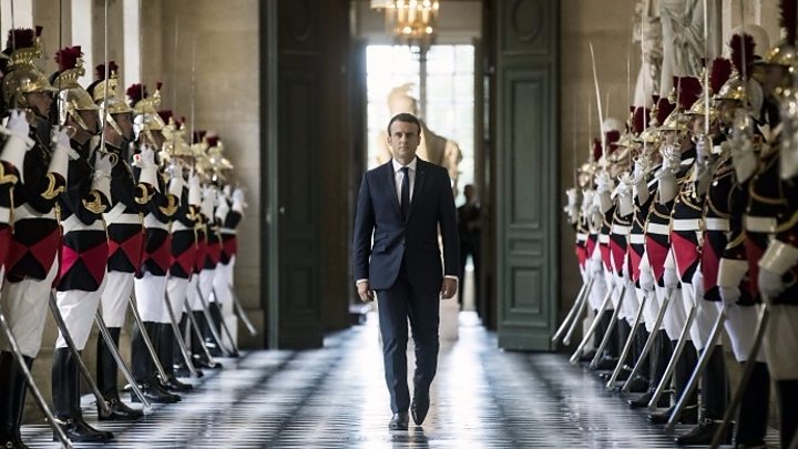 Image result for Macron seeks to cut number of MPs by a third