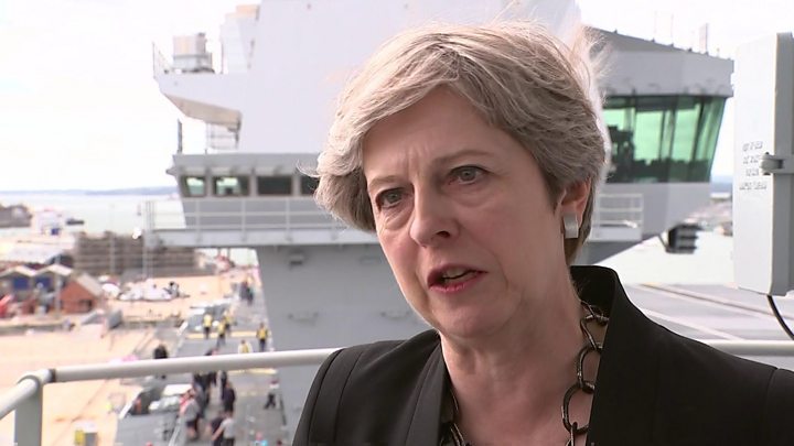 Theresa May on Trump comments: Far-right should always be condemned