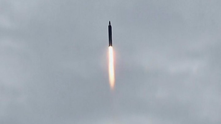 North Korea Fires Ballistic Missile Over Japan Bbc News
