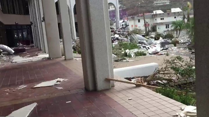 Hurricane Irma Pummels Turks And Caicos Islands Bbc News 8370