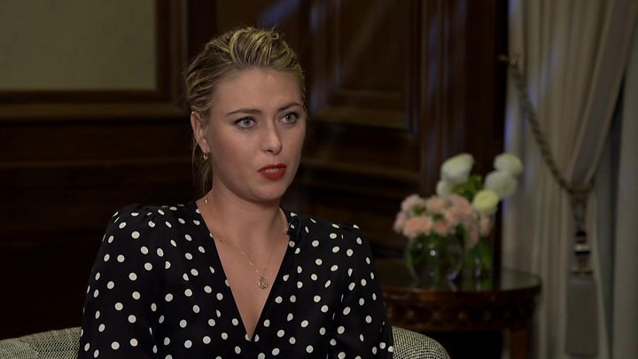 Maria Sharapova Hits Back At Critics And Denies Drug Cheating Bbc News 