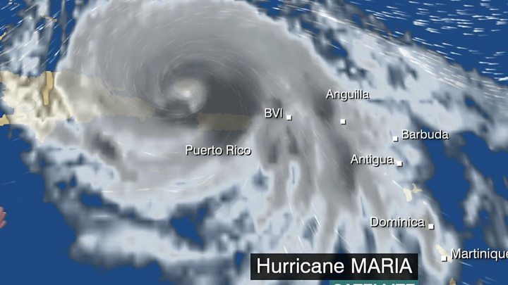 Hurricane Maria Devastates Dominica Pm Bbc News
