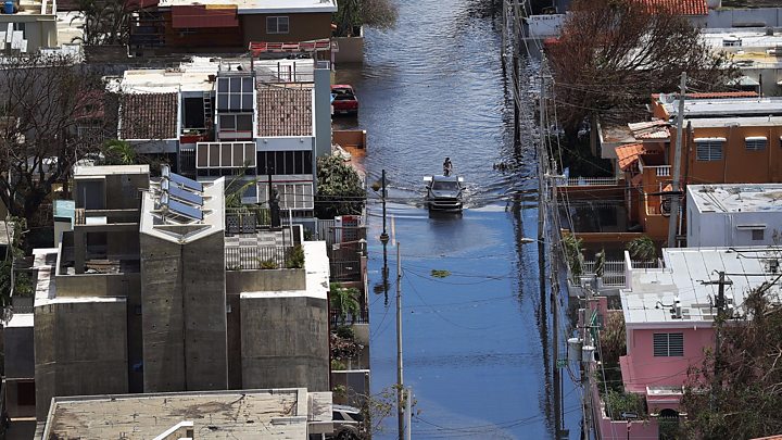 Image result for Hurricane Maria: Trump lifts embargo on supplies to Puerto Rico