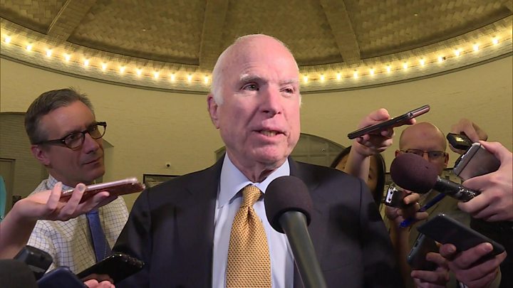 McCain: 'I've faced far greater challenges' than Trump's threats