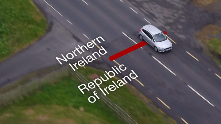 Image result for border between northern ireland and republic of ireland