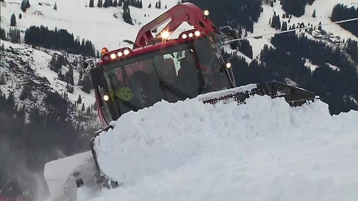 Alps Snow Strands Thousands Of Tourists In Switzerland Bbc News