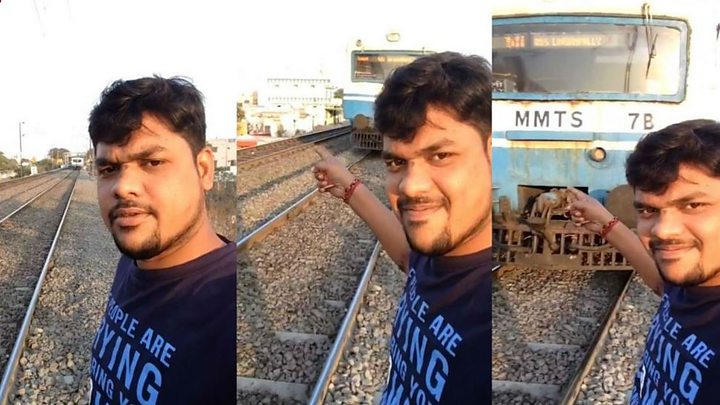 Man Hit By Train In Quest For Perfect Selfie Bbc News 
