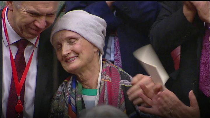Dame Tessa Jowell was 'brave' and 'inspirational'