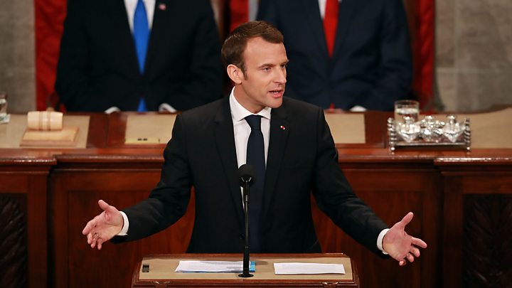 Macron: 'There is no Planet B'