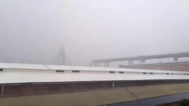Italian Bridge Collapse Caught On Camera - 