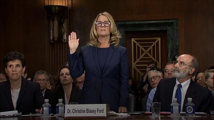 Brett Kavanaugh Denies Christine Blasey Ford Sex Assault Claim Bbc News