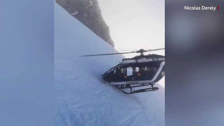 Plane Left Entangled In Ski Lift Cables In Italian Alps After