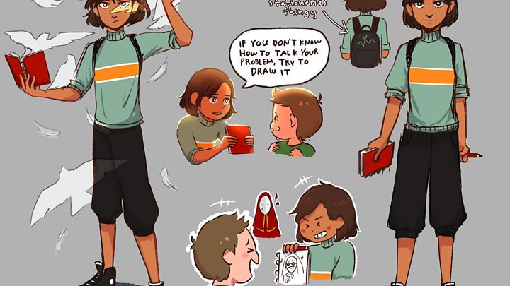 Gambar Komik  Buku Seni Budaya Kelas 8 Kumpulan Teks 