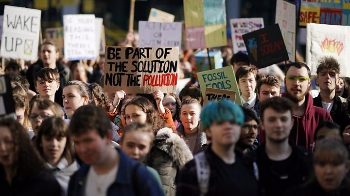 Image result for be part of the solution not the pollution poster kids strike for climate change