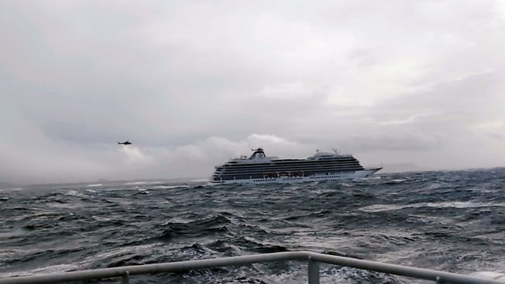Norway cruise ship evacuated after engine problems