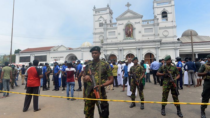 Sri Lanka explosions: 20 killed as churches and hotels targeted