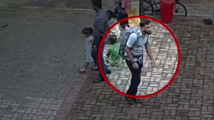 Cctv Of Sri Lanka Church Bomb Suspect - 