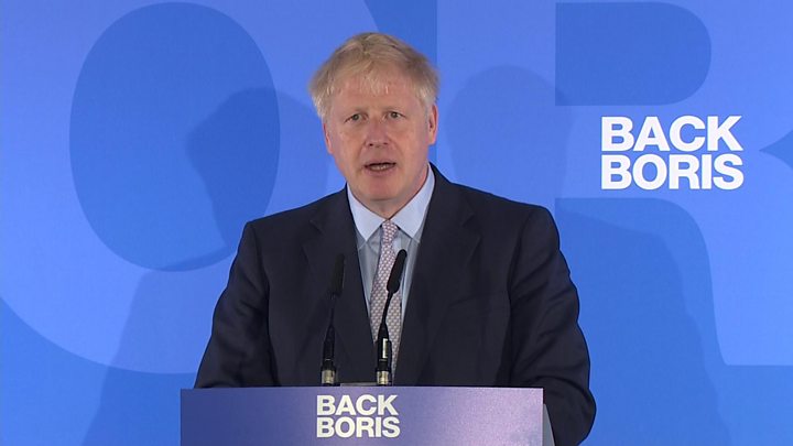 Brexit: Boris Johnson says he is ‘not aiming for no deal’