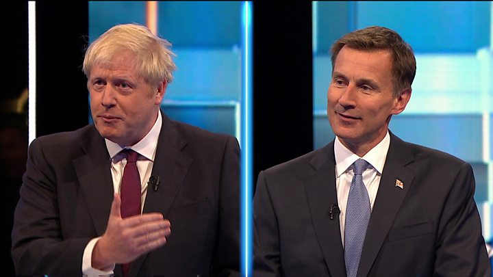 Tory leadership: Johnson and Hunt trade blows over Brexit and Trump