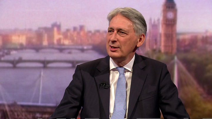 Philip Hammond plans to quit if Johnson becomes PM