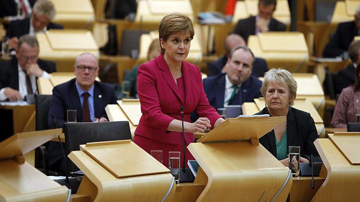 Sturgeon Weve A Mandate To Offer Choice Of Independence - 