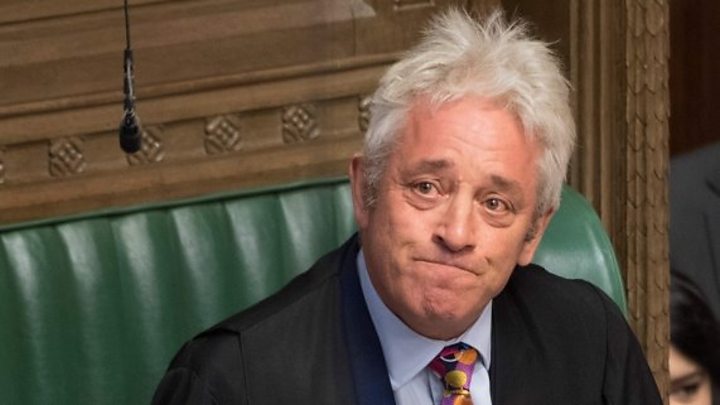 Bercow S Influence Hangs Over Race To Be Next Commons Speaker