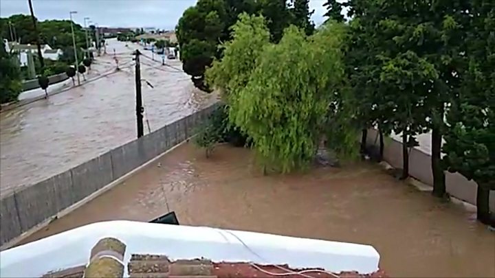 Flash Floods In South-eastern Spain Kill At Least Five - BBC News