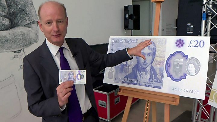 20 Note New Design For Britain S Most Forged Banknote Bbc - 