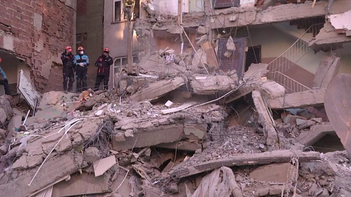 Turkey earthquake: At least 21 dead as buildings collapse