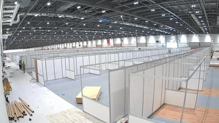 London's ExCel centre provided to health service rent free - CEO