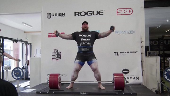 Hafthor Bjornsson: Game of Thrones actor breaks 501kg deadlift ...