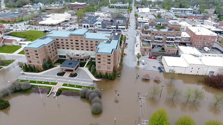 Michigan floods: Evacuations after Edenville and Sanford dams breached ...