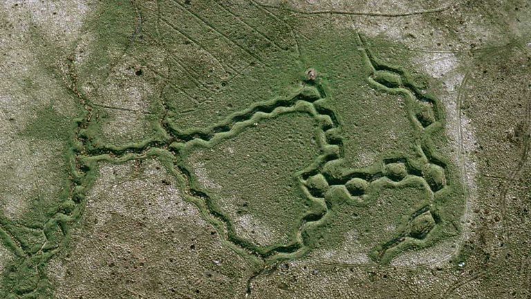 BBC - World War One At Home, Otterburn, Northumberland: Practice Trenches