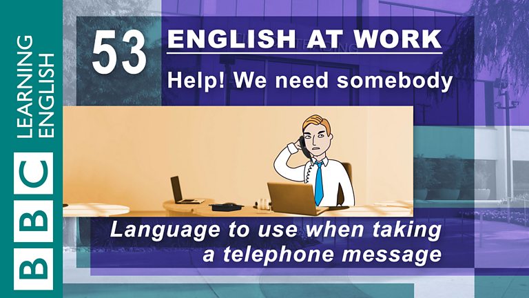 Bbc Learning English Telephone Messages