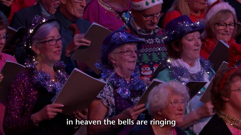 Bbc One Songs Of Praise The Big Sing Christmas Eve Carol Ding