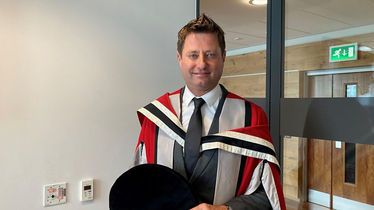 BBC Radio Tees Scott Makin Award winning Architect George Clarke Has Received An Honorary 