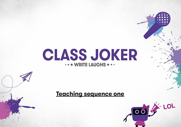 BBC - Comedy Classroom - Welcome To Comedy Classroom For Primary Schools