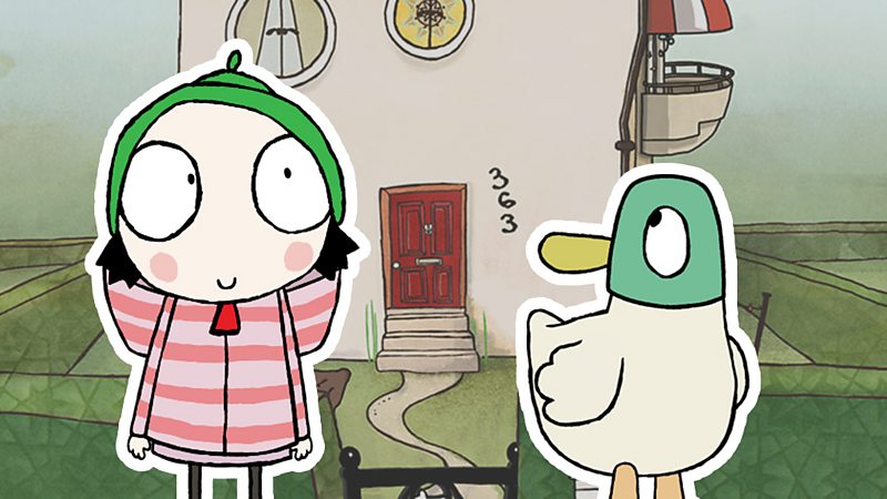 Sarah and duck game characters