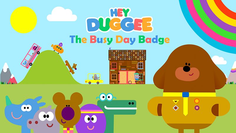 Hey duggee busy day badge