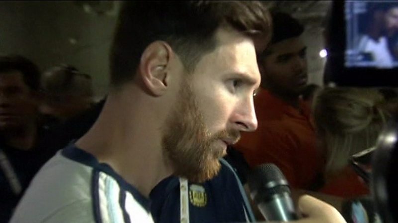 Se terminó para mí la Selección creo que ya está el inesperado anuncio de Lionel Messi luego