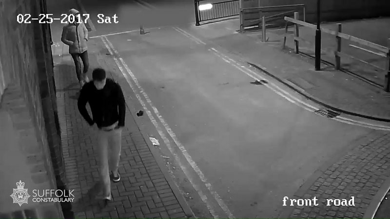 CCTV pictures released in Ipswich rape probe - BBC News