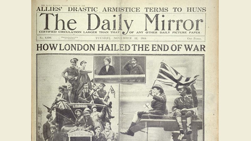 How did World War One end? - BBC Bitesize