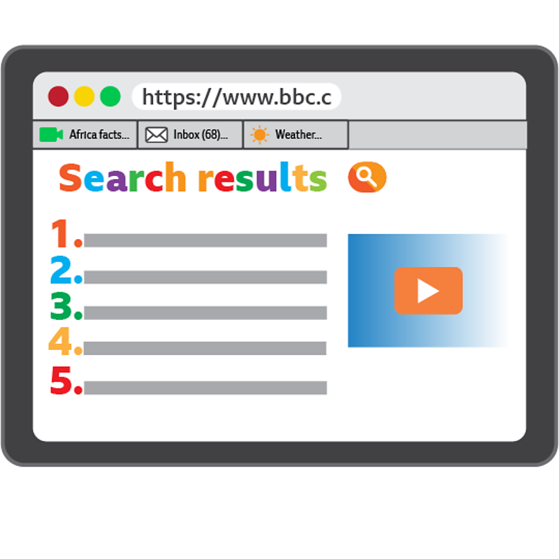 How Do Search Engines Work? - BBC Bitesize