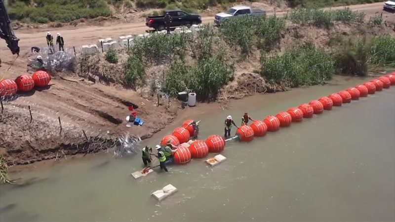 Texas Wins Appeal To Keep Border Barrier, For Now - BBC News