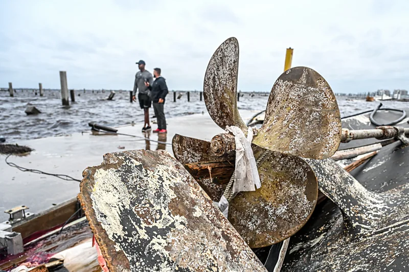 Ships in the Gulf of Mexico escaped Hurricane Debby in good time. It's not always so easy