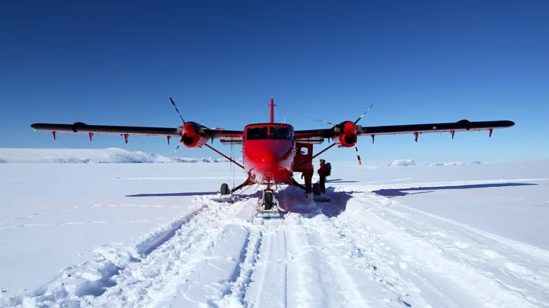 The 12-day flight across the world in a 60-year-old plane