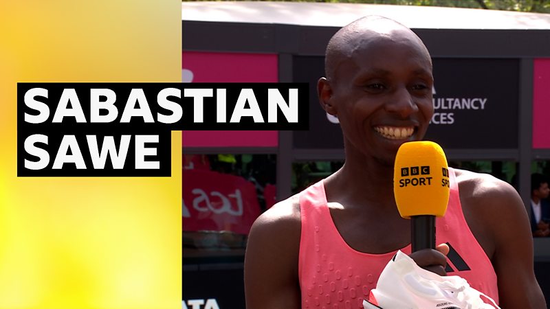 'I am so happy' - Sawe reacts to winning London marathon