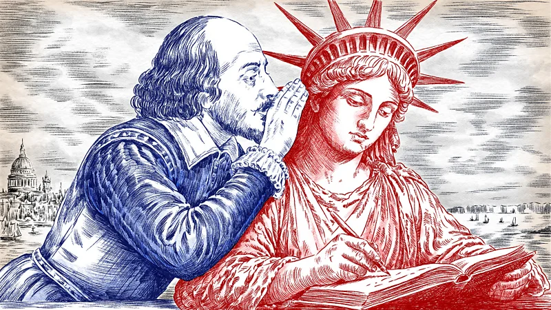 „Separați în nume și putere”: Cum a reinventat America limba engleză